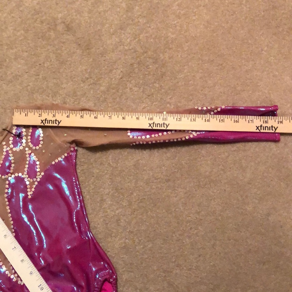 Gymnastic competition leotard custom made - Picture 11 of 16